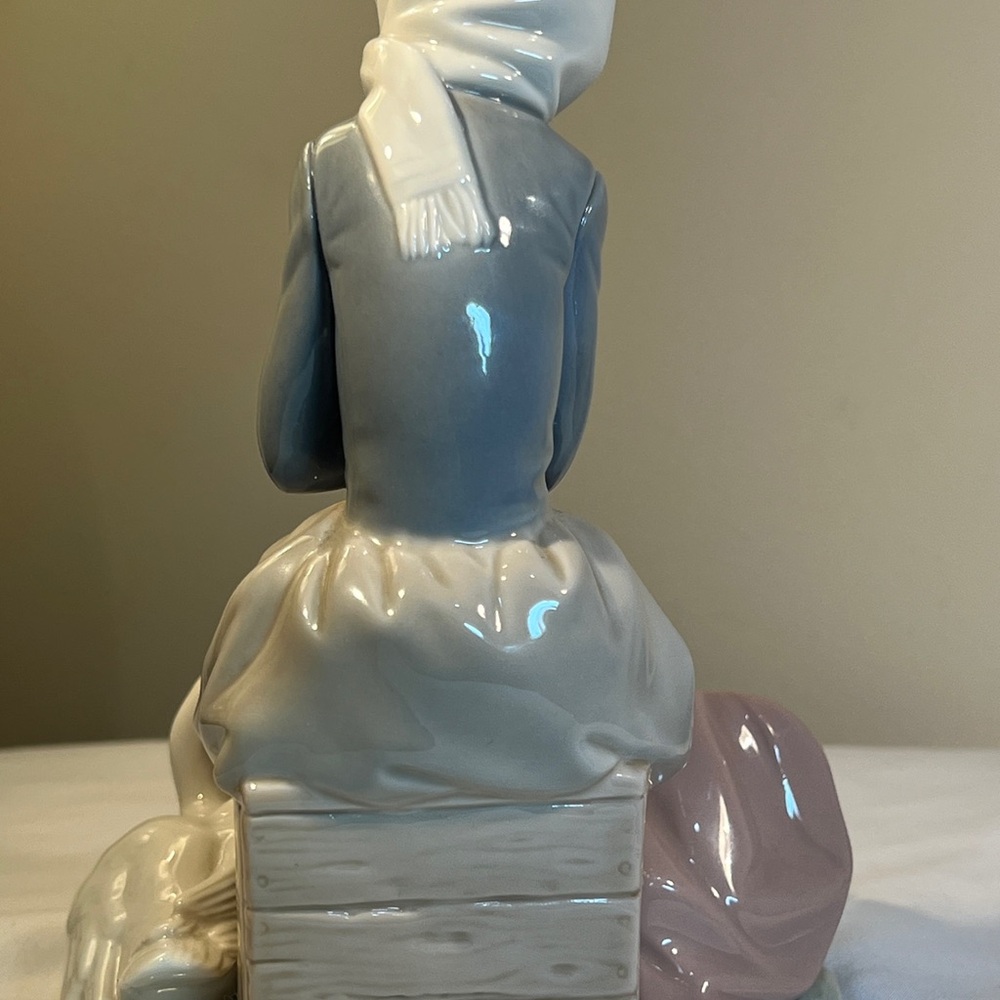 Lladró Hand Made in Spain Porcelain Figurine Girl with Geese Early Mold 544 - Picture 3 of 7